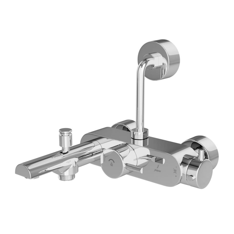 Exposed Thermostatic Bath & Shower Mixer 3-in-1 - Chrome