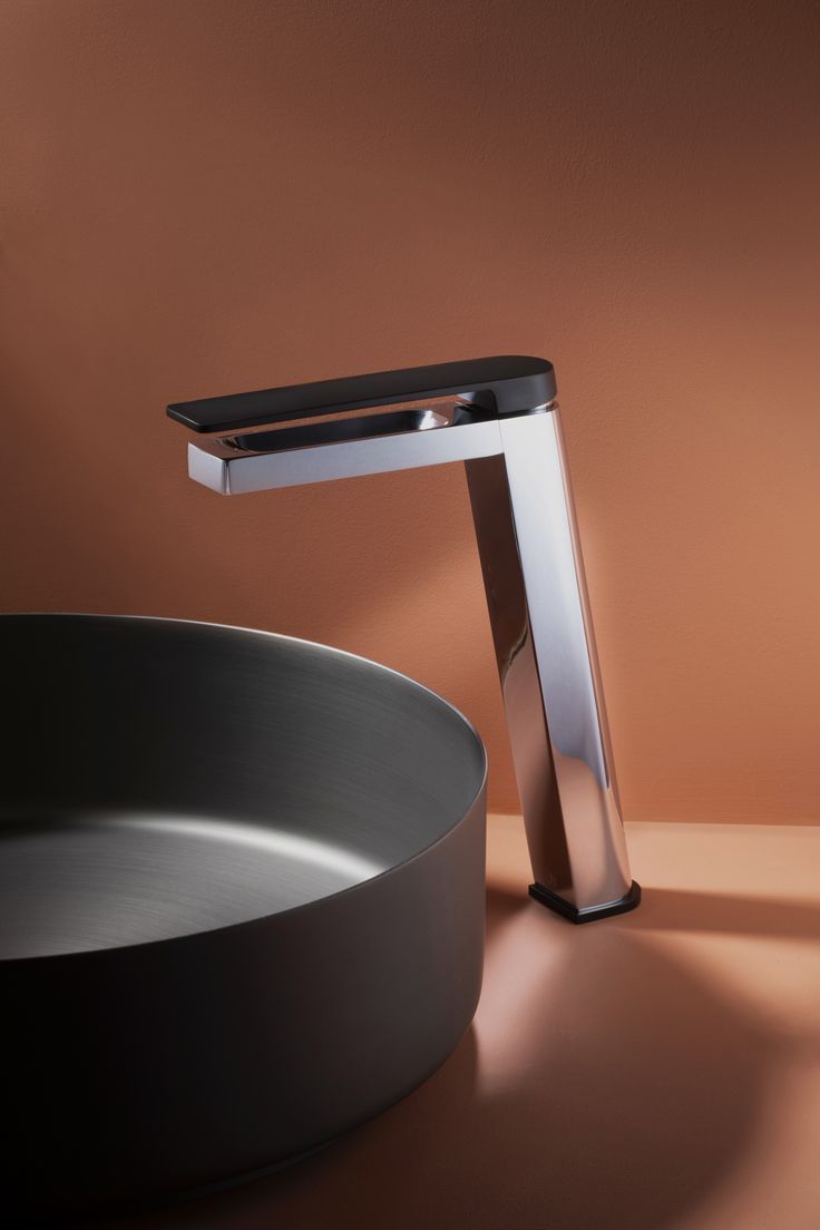 Elegant Matte Black Basin Mixer Tap