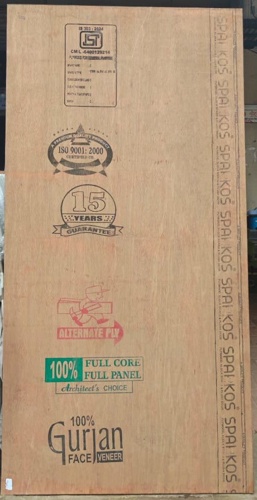 Sparkos Plywood – Full Core Full Panel