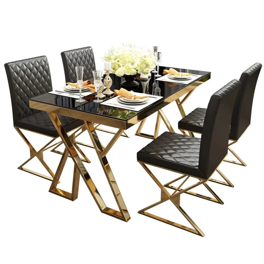 Feast fiesta dining table with chairs