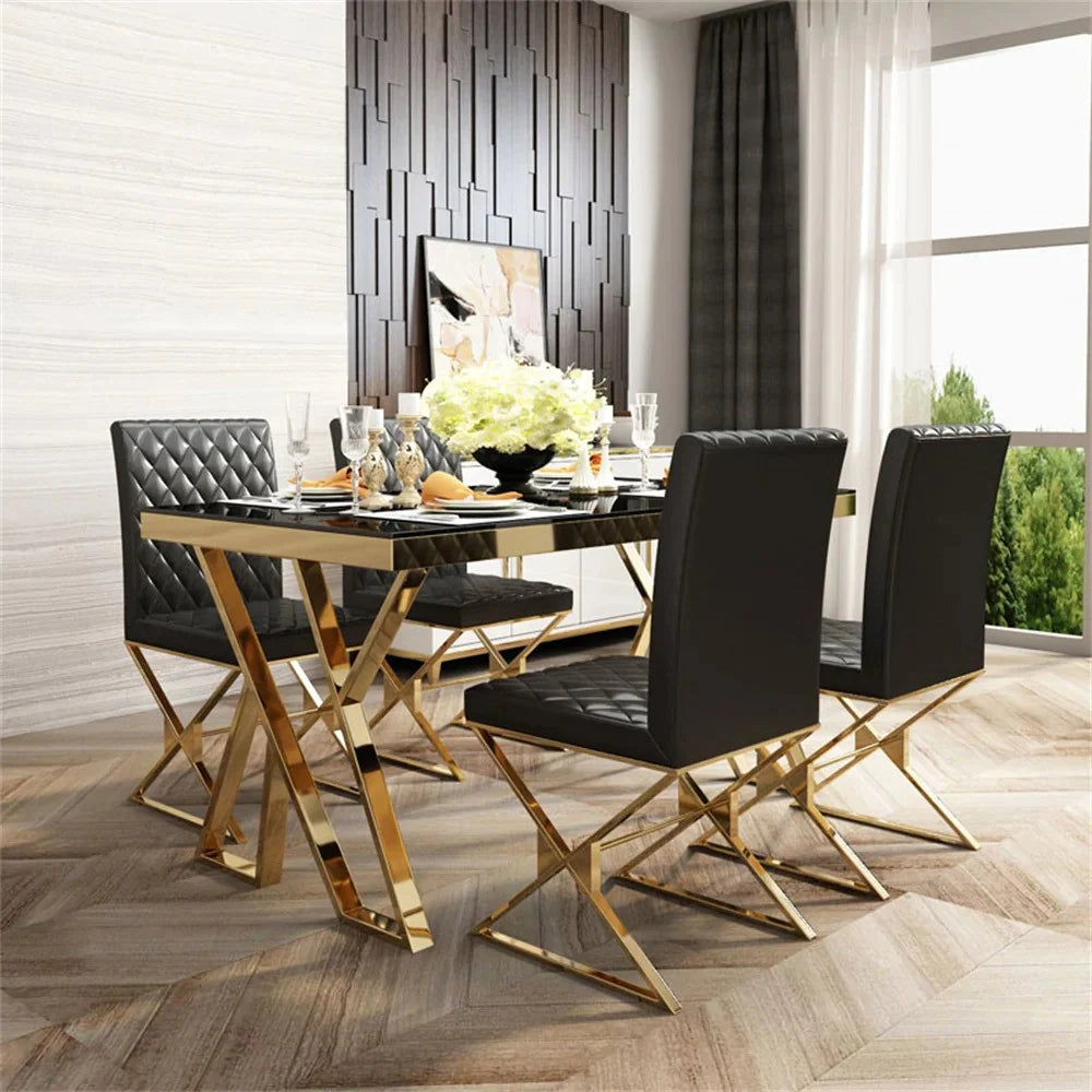 Feast fiesta dining table with chairs
