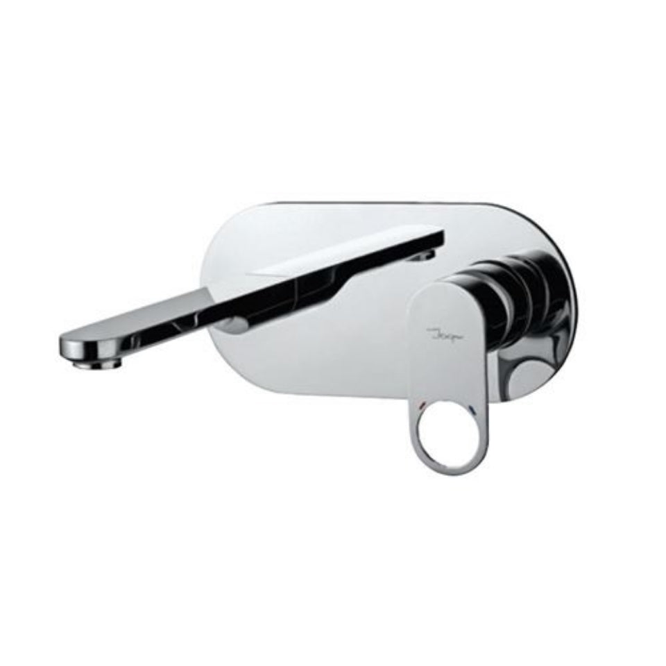 Wall-Mounted Basin Mixer – Chrome Finish