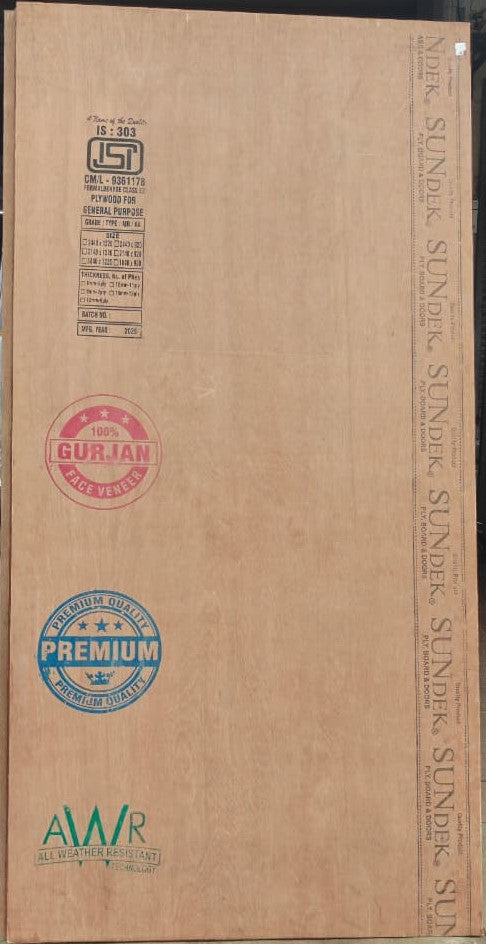 Sundek Premium Plywood – All Weather Resistant