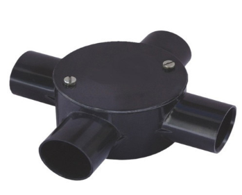 Round 4 Way Pvc Junction Box
