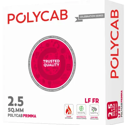 Polycab Primma – LF-FR PVC Insulated Electrical Wire