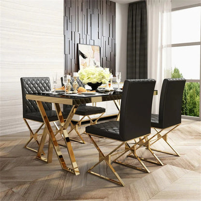 Feast fiesta dining table with chairs